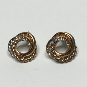 Gold Stud Earrings